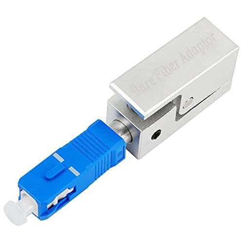 KELUSHI 1PCS New Hot Fiber Optic Connector Sc type Square Adapter （blue）. 4