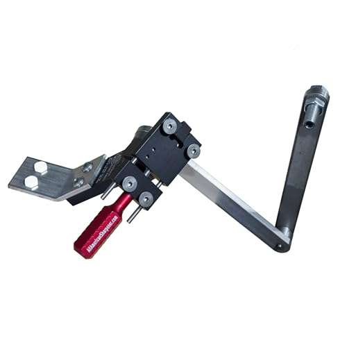 Authentic All American Sharpener Model 5005 Gen 2 - Invented and Made in the USA (15°-45° Adjustable Lawn Mower Blade Sharpener for Right and Left Hand Blades)… 1