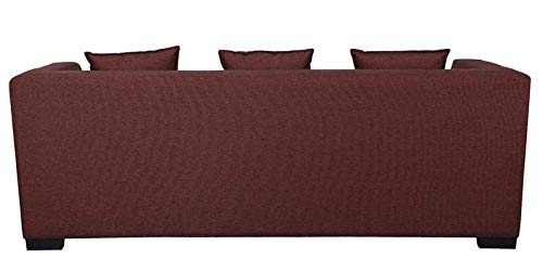 Casaliving - Amida 3 Seater Sofa for Living Room (Red) 4