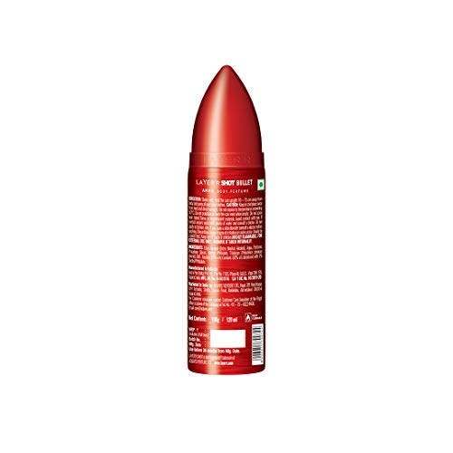 Layer'r Shot Bullet Ammo Body Perfume, 120ml 4