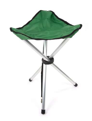 Trailside Tripod Folding Stool, Size: 16" x 13 1/2" x 13 1/2" (Opened), 9007 1