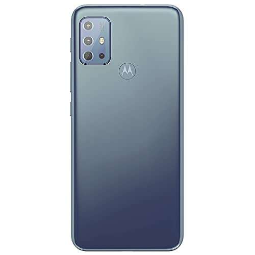 Motorola Moto G20 (128GB, 4GB) 6.5" 90Hz Display, 2 Day Battery, Dual SIM GSM Unlocked 4G LTE (T-Mobile, Metro, Global) International Model, XT2128-1 (Fast Car Charger Bundle, Graphite) 4