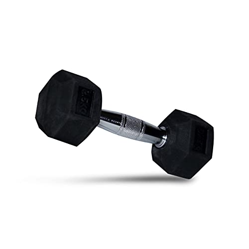 Hamis Dumbbells , Black Hex Dumbbell Set , 1 Pair of 10 Kg Dumbbells Set ( 10Kg x 2 =20Kg ) 2
