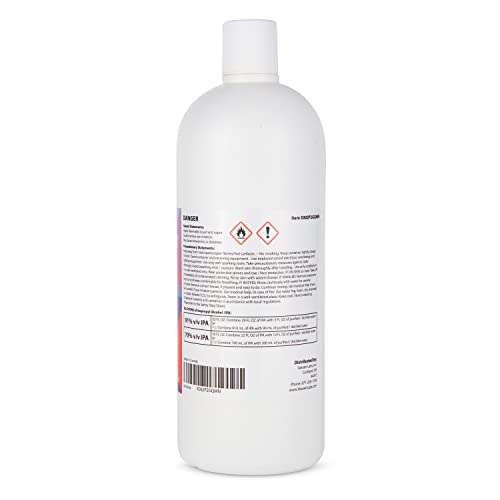 Isopropyl Alcohol 99% (IPA) Made in USA - USP-NF Grade - 99 Percent Concentrated Rubbing Alcohol (1 Liter) 2