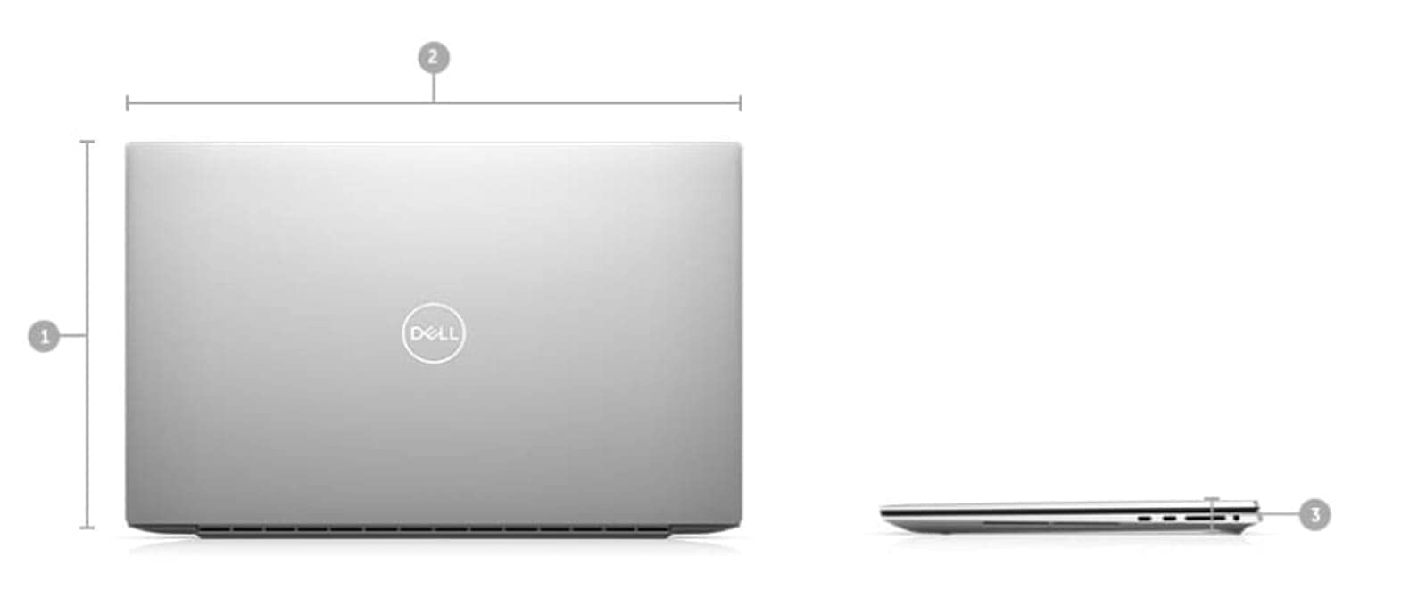 Dell XPS 9710 Laptop | 17" 1920x1200 FHD+ | Core i7-11800H - 512GB SSD Hard Drive - 64GB RAM - Nvidia GeForce RTX 3050 | 8 cores @ 4.6 GHz - 4GB GDDR6 Win 11 Home Silver 2