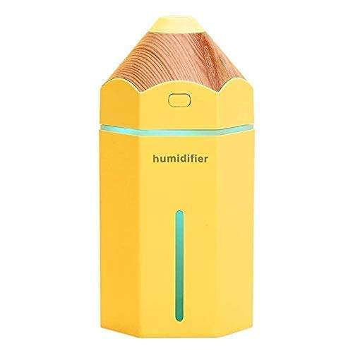 HOMEICE Pencil Humidifier USB Ultrasonic Aromatherapy Air Humidifier || LED Light Aroma Diffuser Mist Maker Fogger Mini Car Air Purifier (Multi Colour) 2