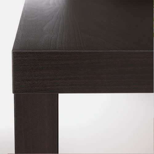 IKEA Lack Side Table for Using in Living Room, Bed Room 55X55CM (Black-Brown) 5