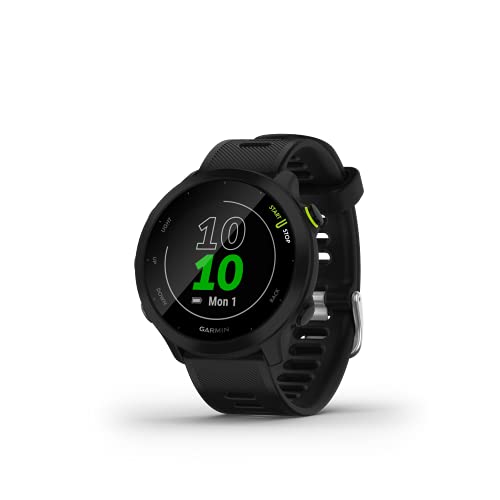 Garmin Forerunner 55, GPS Running Watch with Daily Suggested Workouts, Up to 2 Weeks of Battery Life, Black - 010-02562-00 1