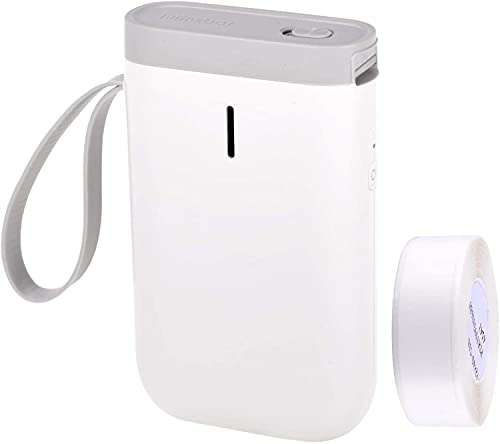 NIIMBOT D11 Label Printer Portable Pocket Label Machine Price Sticker Portable BT Thermal Label Printer for Smartphone Tablet Easy to Use Office Home with 1 Roll Pinter Paper 1