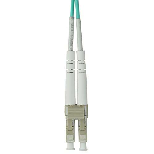 OpZonik 3M LC to SC Fiber Optic Patch Cable Multimode OM3 Duplex 50/125µm Optical Patch Cord 1G/10G/40G Fiber Optic Cable LC-SC 3 Meter (9.8ft) 2