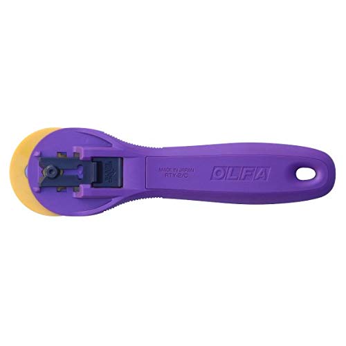 OLFA Splash Rotary Cutter Purple 45mm, Purple 2