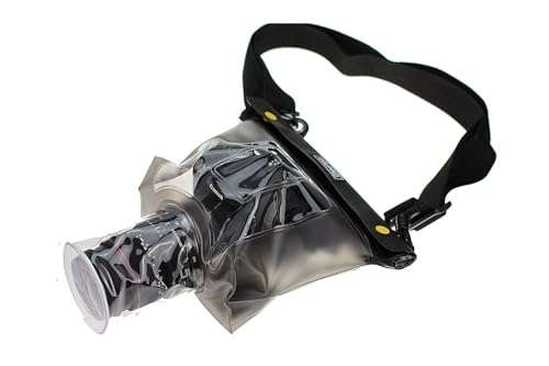 Navitech Black Waterproof Underwater Housing Case/Cover Pouch Dry Bag Compatible with The Canon EOS 1200D / Canon EOS 70D / Canon PowerShot SX50 HS/Canon PowerShot SX510 HS 2