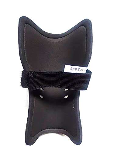 Jadekylin 2 Pairs of Soccer Shin Guards for Ages 4-8 (Black, 6 inch) 3