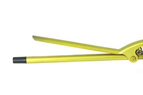 Hot and Hotter Gold Ceramic Curling Iron 1/4'' Barrel Size … 3