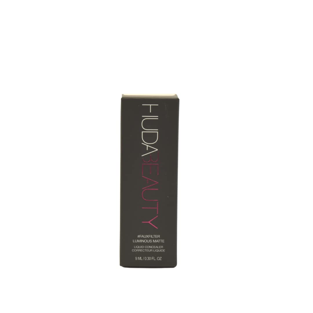 HUDA BEAUTY #FauxFilter Luminous Matte Buildable Coverage Crease Proof Concealer Yogurt Drops 1.5 Beige 4