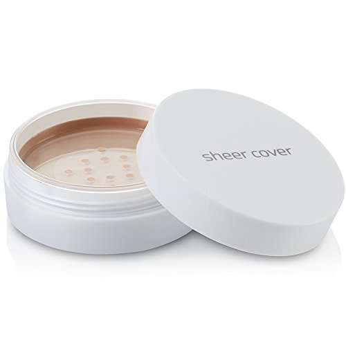 Sheer Cover – Flawless Face Kit – Perfect Shade Mineral Foundation – Conceal & Brighten Highlight Trio – with FREE Foundation Brush and Concealer Brush – Medium Shade – 4 Pieces 2
