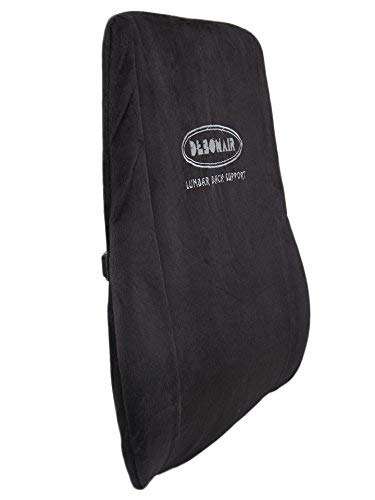 Oshotto Debonair Orthopaedic Back Rest Cushion for Car, Home, Office Usage (Black) 2