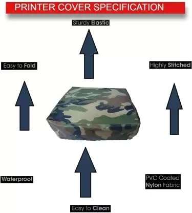 CRAFTIFYR Printer Covers Compatible for HP LaserJet Enterprise MFP M725dn Multicolor 3