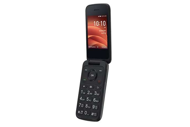 Alcatel TCL Flip Phone 4G LTE Smart Flip ATT Tmobile Verizon (Compatible with All Service Providers) 3