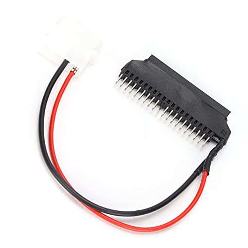 Hilitand 44 Pin Female IDE to 40‑Pin Male IDE Adapter, Stable Wide Compatibility Laptop to Desktop 2.5In to 3.5In IDE Converter,for Dell/for/for IBM/for Toshiba/for HP/for Compaq/for 3