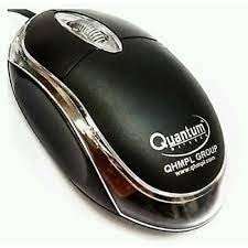 Shopage Quantum Qhm222 USB Mouse Black 2