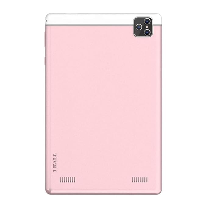 IKALL N17 4G Tablet | 1.6 Ghz Octa Core Processor | 3 GB RAM, 32 GB ROM Expandable Upto 128 GB | 8 inch HD Display (20.32 cm) | Dual Sim, Cellular Volte/LTE, WiFi Calling - (Rose Gold) 4