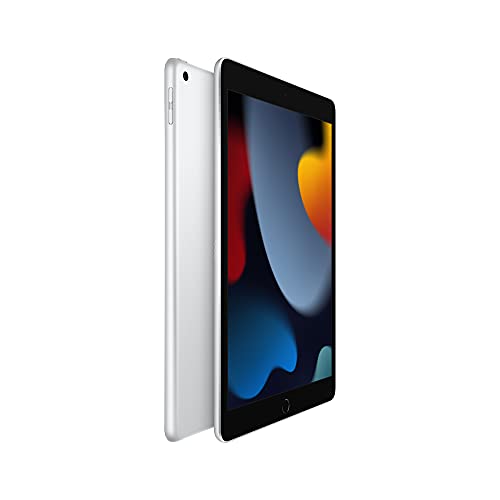 Apple iPad (9th Generation): with A13 Bionic chip, 10.2-inch Retina Display, 64GB, Wi-Fi, 12MP front/8MP Back Camera, Touch ID, All-Day Battery Life – Silver 2