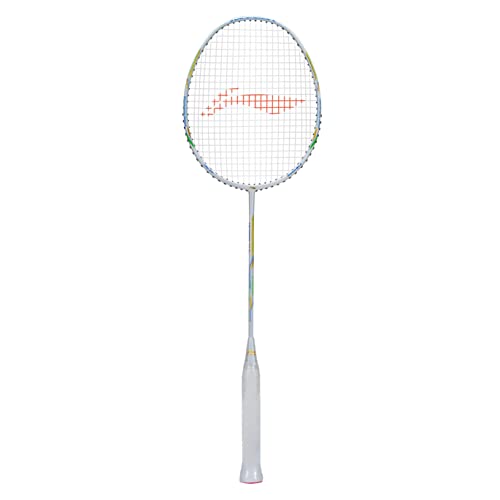 Lining Airforce 78 G2 Badminton Racquet, Light Blue Ocean Green with Free Cover 1