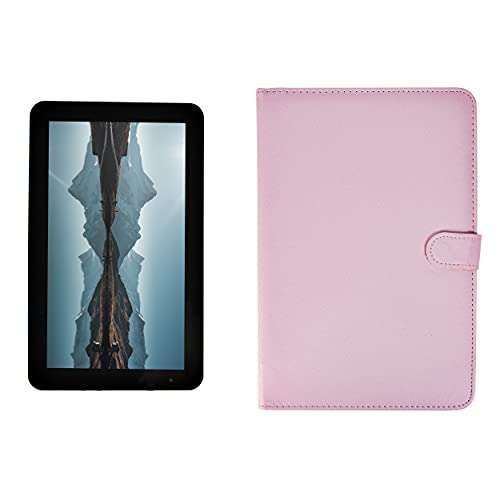 Craig CMP840 BUN-PK-HD Quad Core 10.1 in. Tablet with Keyboard Case & Headphones in Pink 6