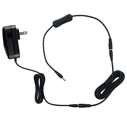MyVolts 5V Power Supply Adaptor Compatible with/Replacement for D-Link DL-824VUP+ Router - US Plug with Extension and ON/Off Switch 2