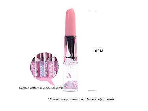 Neel Toy Glitter Lipstick Pen Gel Blue Pen Makeup Artist Pen For Kids Beauty Plastic Cute Gel Pen Best Birthday Gift Return Gift For Kids (12 Pcs) 3