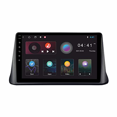 DBASE 9 Inches Newly Launch Advanced Car Radio Receiver Android 10 System for Tata Nexon with 2GB/16GB RAM & ROM with Apple Carplay and Android Auto 1