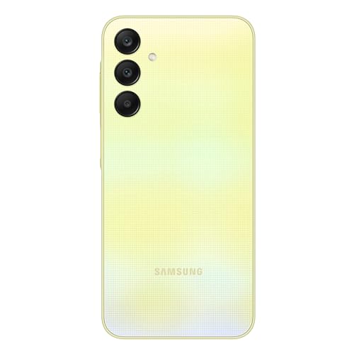 Samsung Galaxy A25 5G (Yellow, 8GB, 256GB Storage) | 50 MP Main Camera | Android 14 with One UI 6.0 | 16GB Expandable RAM | Exynos 1280 | 5000 mAh Battery 3