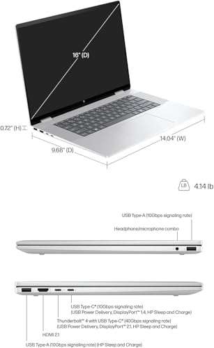 HP - Envy 2-in-1 Laptop - 15.6" Full HD Touch-Screen - Intel Evo Core i7-1355U - 16GB Memory - 1TB SSD -Thunderbolt 4 – Long Battery Life – Windows 11 Pro - W/Clean Cloth 5