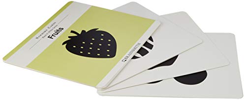 Brainsmith New-Born Baby Shapes Cards, High Contrast Picture Flash Card Set for Babies and Infants(Brainsmith New-Born Baby Fruits Cards, High-Contrast Black and White Picture Flash Card Set - Sight 5