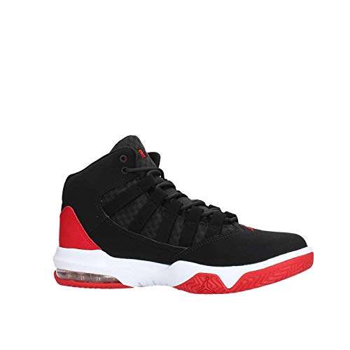 NIKE Men's Basketball Shoes, Black Black Black Gym Red 023, 11 6