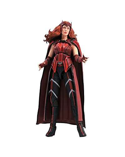 Diamond Select Toys Marvel Select: WandaVision Scarlet Witch Action Figure, Multicolor 2