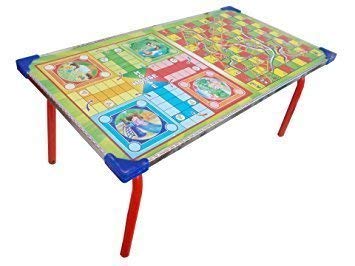 FAVY Tuk Tuk Toys Multipurpose Ludo Table Board, Bed Study Table & Laptop Support Table 4