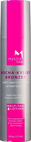 Mystic Tan Self-Tanning Lotion with Bronzer - Mocha-Kyssed lotion, 6 fl.oz. 2