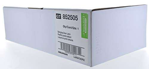 Hardware Essentials 852505 Hardware Essentials Black Swinging Door Latches - for 3/4" to 2-1/4" Door 3