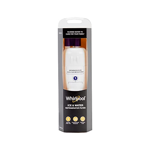 Whirlpool Refrigerator Ice and Water Filter 1 - WHR1RXD1, Single-Pack, Purple 1