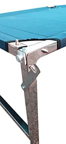 Upsham H Folding Khatlo Bed Stainlesssteel Strong Frame Single Person Sleeping Foldable Palang For Space Saving Bed In Small Home, Bedroom, Terrace Bed Size 183Cm X 76Cm- Random Color (Set Of 1 Pcs) 6