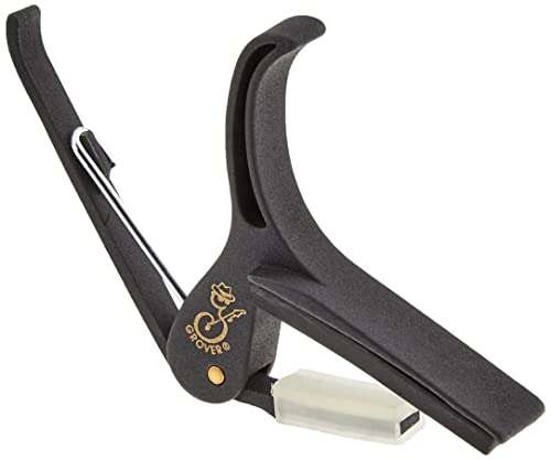 Grover Guitar Capo (GP750BL), Black 1