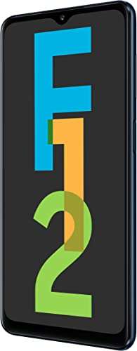 SAMSUNG Galaxy F12 (Celestial Black, 128 GB) (4 GB RAM) Dual Sim 4G 48MP Quad Rear Camera 6.515 inch HD+ Display 90 Hz Refresh Rate 5000mAh Huge Battery Power-efficient 8nm Exynos Octa-core Processor 4