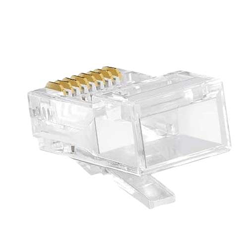 RJ45 Connector Module Plugs (Pack of 100 Nos) 4