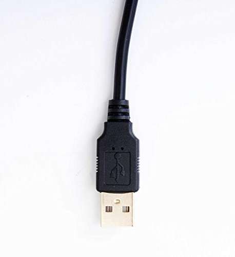 OMNIHIL 8 Feet 2.0 High Speed USB Cable Compatible with Numark PT01 Touring Suitcase Turntable 5