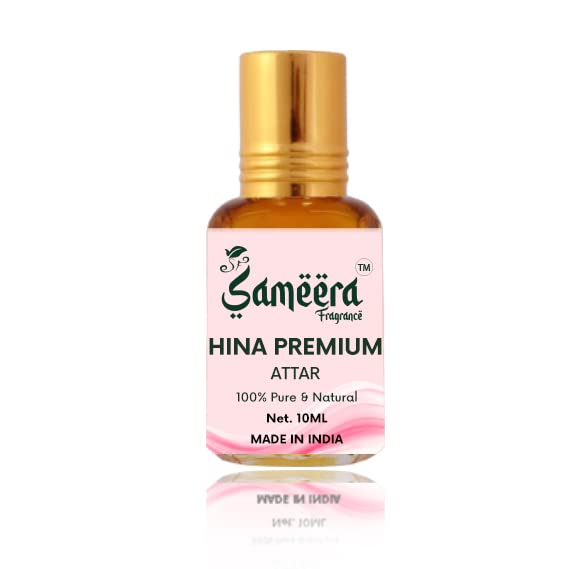 Sameera Hina Premium Attar 10ml Roll-on Alcohol-Free Perfume Fragrance scent for Men & Women 1