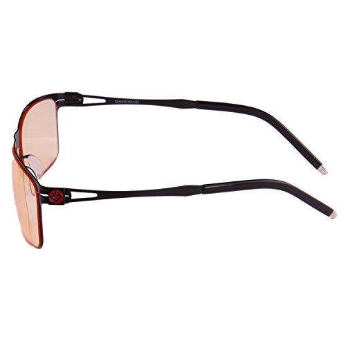 GAMEKING ULTRA 2086 Premium Blue Light Blocking Computer Glasses Gaming Glasses with Anti Glare Anti UV Tan Tint Lens for Digital Eye Strain Fatigue Relief Better Sleep Men Women 4