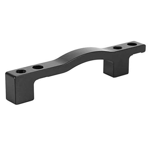 Disc Brake Adaptor, 1pcs Aluminium Alloy Cycling Brake Adaptor with 2pcs Bolts for Front V Brake Caliper PM and Spare Parts 6