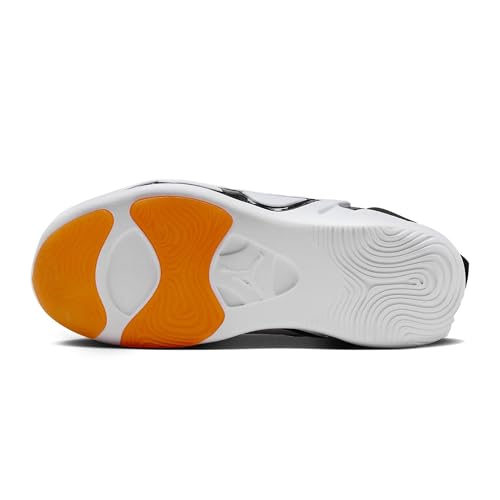 Nike Jordan Kids Tatum 1 Basketball Shoe, White/Black/Green Strike/Total Orange, 7 Big Kid 6